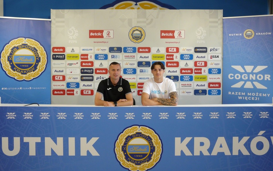 Damian Śliwa nowym graczem Hutnika Kraków! Damian Śliwa nowym graczem Hutnika Kraków!