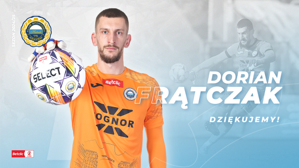 Dorian Frątczak odchodzi z Hutnika Dorian Frątczak odchodzi z Hutnika