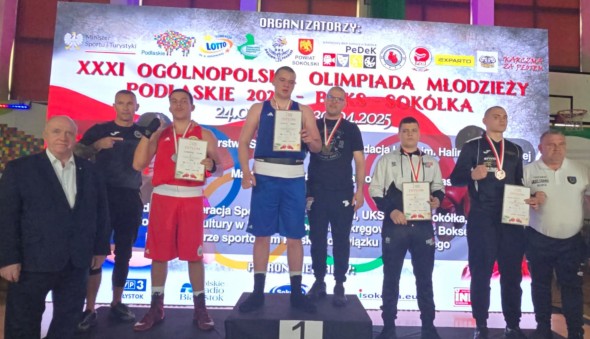 Oskar Szymański ze srebrem na XXXI Ogólnopolskiej Olimpiadzie Młodzieży! Oskar Szymański ze srebrem na XXXI Ogólnopolskiej Olimpiadzie Młodzieży!