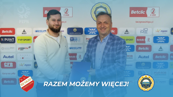 Beskid Andrychów dołącza do grona klubów partnerskich Hutnika! Beskid Andrychów dołącza do grona klubów partnerskich Hutnika!