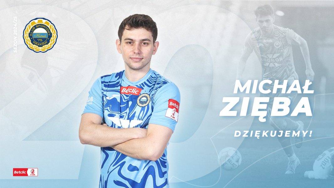Michał Zięba odszedł z Hutnika