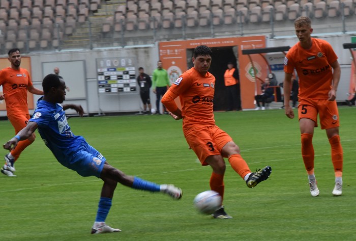 Zagłębie Lubin II - Hutnik Kraków fot. Andrzej Łucjan (26).JPG