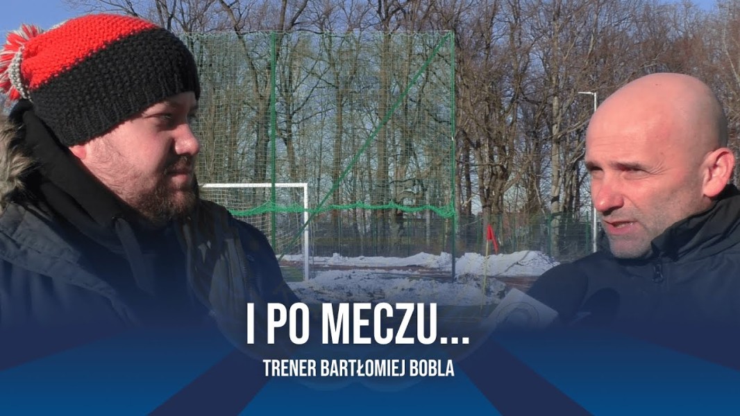 "Mam nadzieję, że uda się wzmocnić zespół" - trener Bobla po sparingu z Podbeskidziem (VIDEO)
