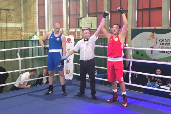 Oskar Szymański w finale XXXI Ogólnopolskiej Olimpiady Młodzieży Oskar Szymański w finale XXXI Ogólnopolskiej Olimpiady Młodzieży