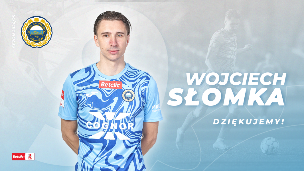 Wojciech Słomka odchodzi z Hutnika Wojciech Słomka odchodzi z Hutnika
